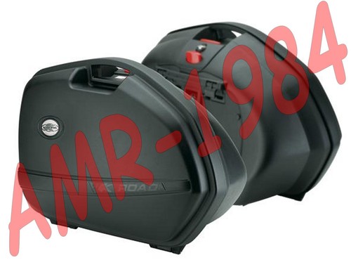 Paire valises noir latéral - paire,
