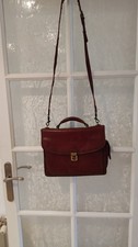 sac cartable cuir marron