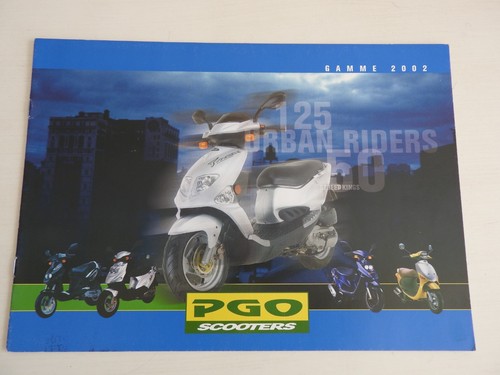 Catalogue brochure pgo g - g, o