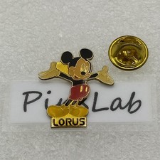 Pin's-DISNEY -MICKEY-LORUS-Montre Seiko-Sponsor-P3J4