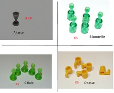 tasse bouteille verre , 3899