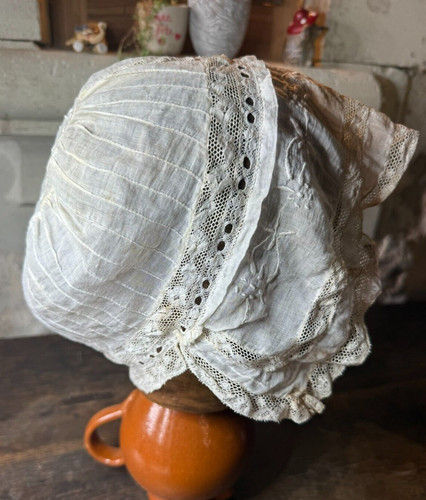 Textile ancien coiffe - ancien,
