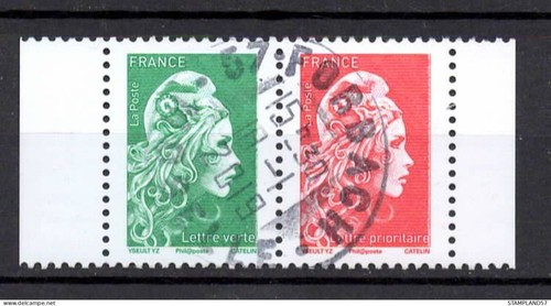 France 2018 timbre - -,