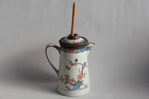 Chocolatière porcelaine