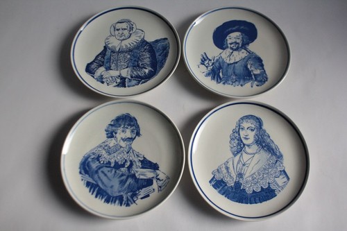 Assiettes vintage delfts - 4,