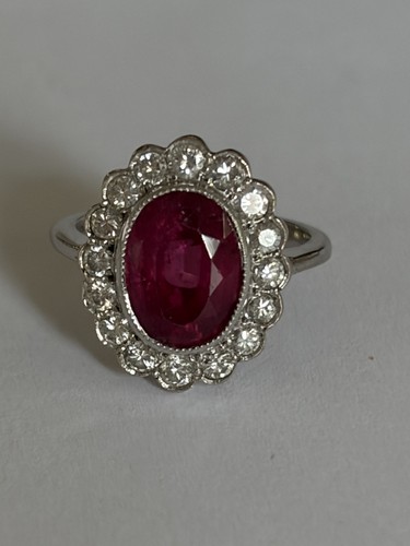 7690 bague vintage gris - or,