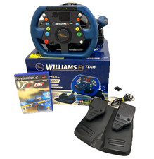 Volant Manette Controller Joytech Ps1 Ps2 Williams F1 Playstation Steering Wheel