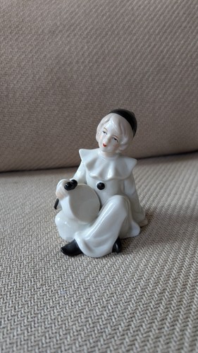 Vintage porcelain pierrot - vintage,
