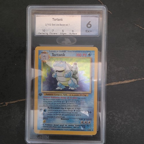 Carte pokémon tortank - carte,