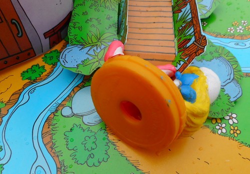 Schtroumpfette sportive smurf