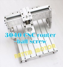 【EU Stock】 3040 CNC Router Aluminium Milling Frame BallScrew Kit with 43mm Clamp