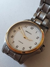 Montre Rodania Switzerland Femme En Titane Quartz Bel État