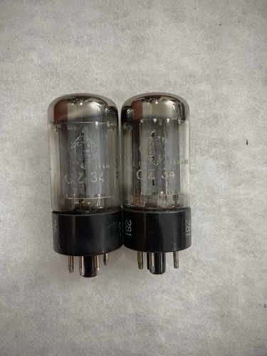 Paire assortie telefunken gz34 - paire,
