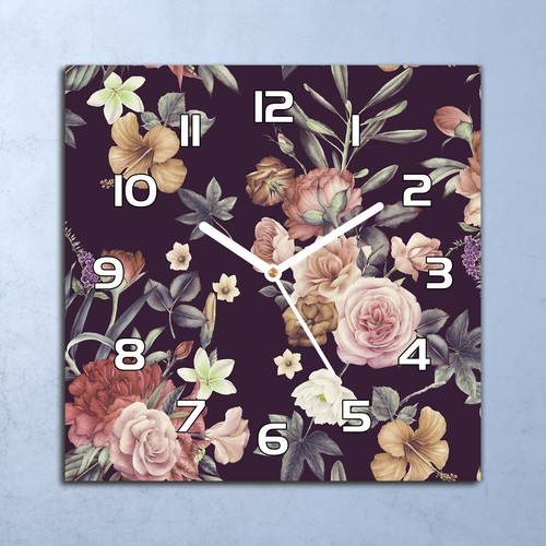 Horloge murale design verre - murale,