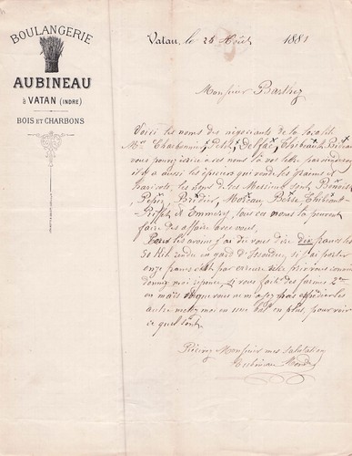 Vatan boulanger aubineau - 36,