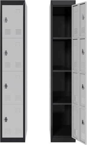 Armoire rangement métal - rangement, en