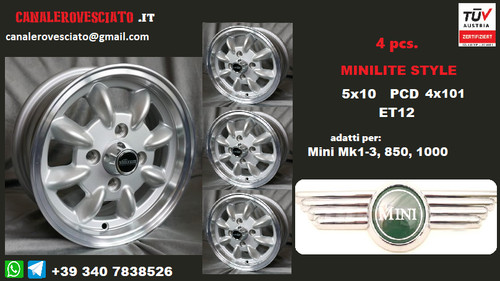 Jantes alliage minilite 10 - jantes,