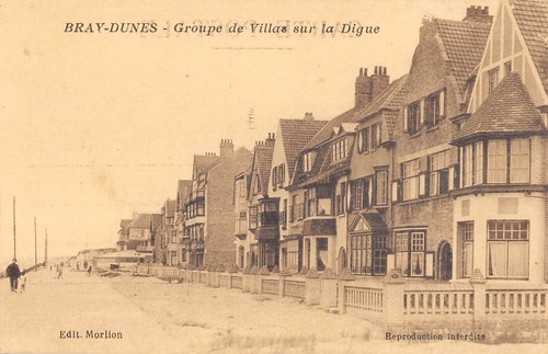 Cpa bray dunes groupe - 59,