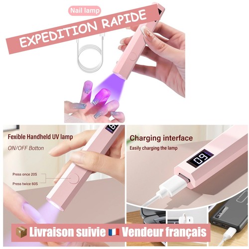 Mini lampe led ongles - lampe,