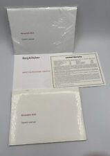 Bang & Olufsen B&O BEOSYSTEM 4500 OWNER'S MANUAL