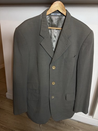 Blazer kenzo homme gris vert - blazer,