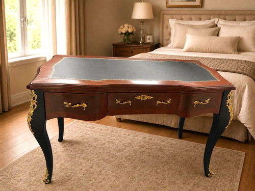 Beau bureau noir - bureau,