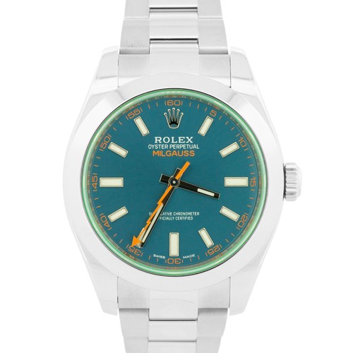 Rolex milgauss blue - rolex,