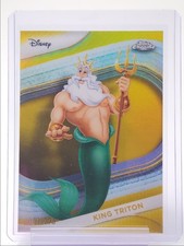 KING TRITON 2025 TOPPS CHROME DISNEY YELLOW REFRACTOR /275 Q3420