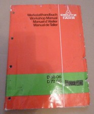 Deutz Tractor D6806 + D7206 Transmission - Workshop Manual