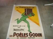 AFFICHE POELE GODIN
