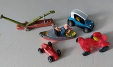 Lot 5 jouets anciens voitures