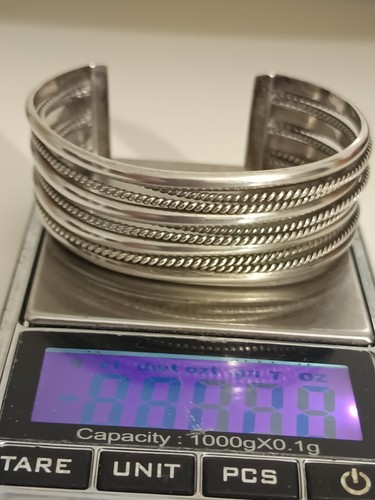 Bracelet manchette jonc - , en