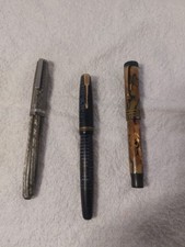 Vintage Fountain Pen Lot, Parker & Esterbrook, Read