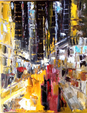 NEW YORK MANHATTAN PEINTURE