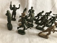 1/32 Figures: Vintage Soldiers Lot, WW2, Military, Army, War