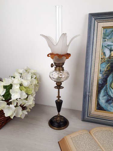 Lampe huile antique - lampe,
