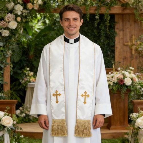 Vêtements prêtre mariage - prêtre,