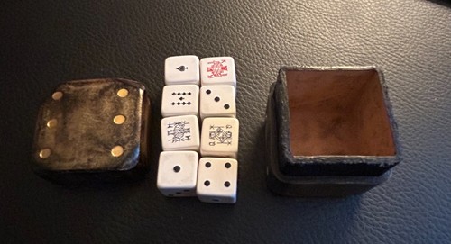 Rare jeu dés - dés, poker