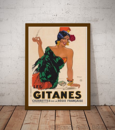 Affiche poster murale gitanes - murale,