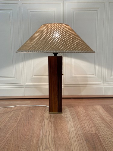 Grande lampe palissandre - lampe,