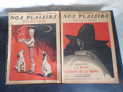 Revues anciennes nos - nos, plaisirs