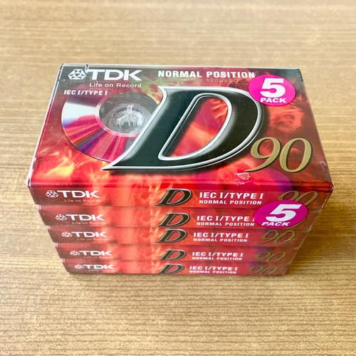 Neuf lot cassettes tdk - 5,