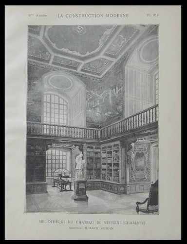 Chateau verneuil bibliotheque - chateau, verneuil,