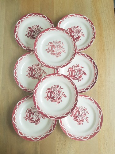 Lot assiettes a dessert - assiettes,