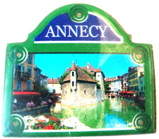 MAGNET MAGNET - ANNECY PLASTIC 6.5 cm H USED