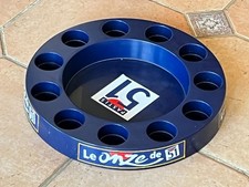 Nice bar meter tray LE ELEVEN by PASTIS 51 / for 11 glasses - football / VGC