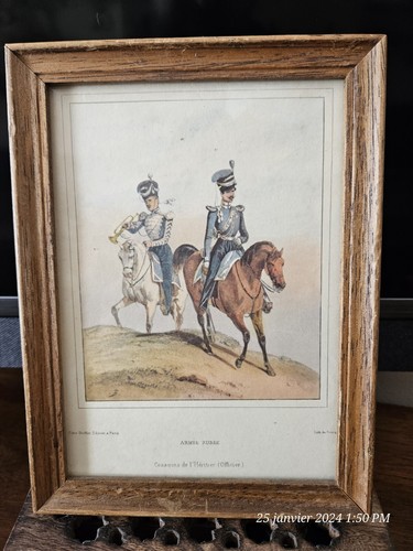 Litho couleur costume uniforme - litho,