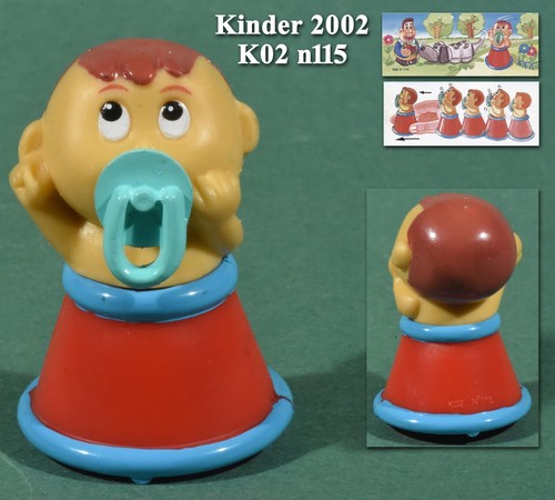 Kinder 2002 figurine - kinder, le
