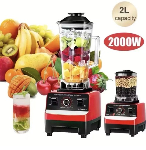 Blender professionnel 2000w - 2000w, 2l