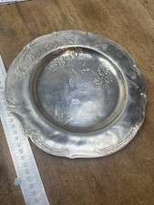 Art Déco Assiette Plat Étain